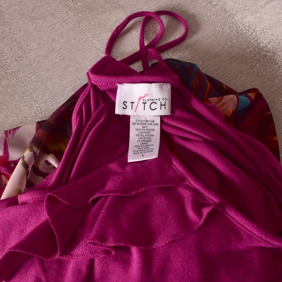 Stitch High Low Dress Size Large - Picture 5 of 8